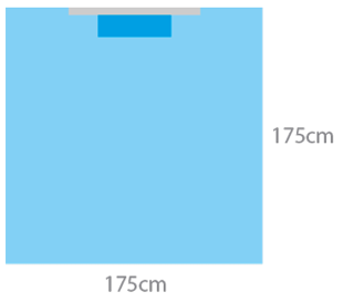 Coverline Клейке хірургічне покриття посилене (IS) 175см х 175см